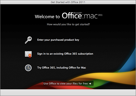 Install office 2011 for mac